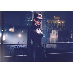 Batman Dark Knight Anne Hathaway Signed Photo