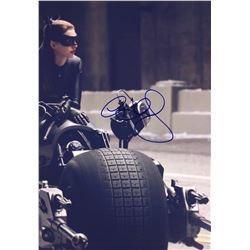 Batman Dark Knight Anne Hathaway Signed Photo