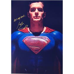 Justice League Henry Cavill Signed Photo