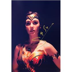 Justice League Gal Gadot Signed Photo