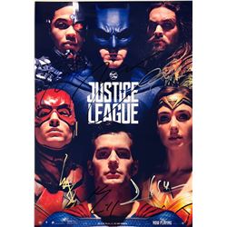 Justice League Ezra Miller Signed Photo