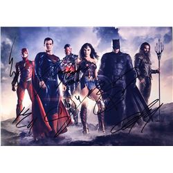 Justice League Ezra Miller Signed Photo