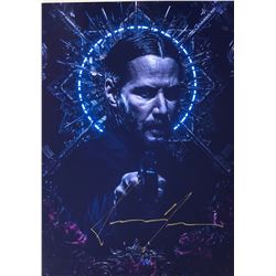 John Wick Keanu Reeves Signed Photo
