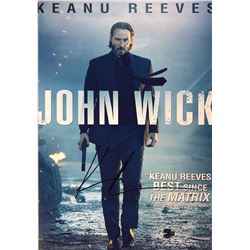 John Wick Keanu Reeves Signed Photo