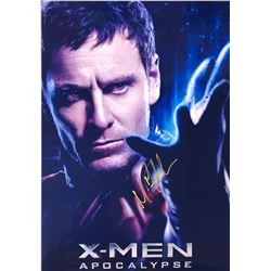 Xmen Apocalypse Michael Fassbender Signed Photo