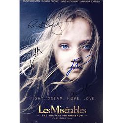 Les Miserables Hugh Jackman Signed Photo