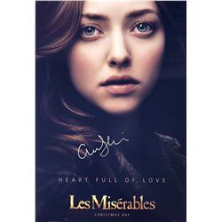 Les Miserables Amanda Seyfried Signed Photo