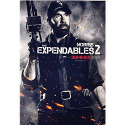 Expendables 2 Chuck Norris Signed Photo