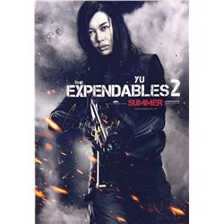 Expendables 2 Nan Yu Signed Photo
