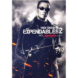 Expendables 2 Jean Claude Van Damme Signed Photo