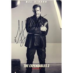 Expendables 3 Mel Gibson Signed Photo