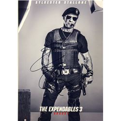 Expendables 3 Sylvester Stallone Signed Photo