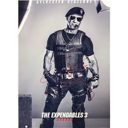 Expendables 3 Sylvester Stallone Signed Photo