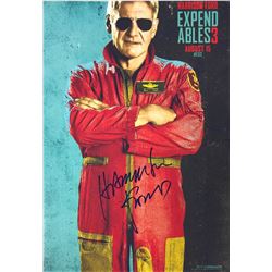Expendables 3 Harrison Ford Signed Photo