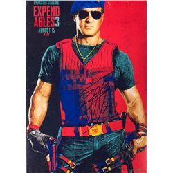 Expendables 3 Sylvester Stallone Signed Photo