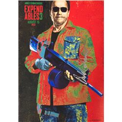 Expendables 3 Arnold Schwarzenegger Signed Photo