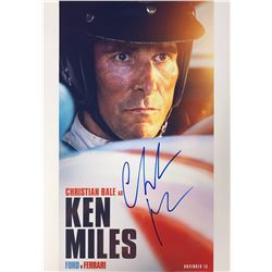 Ford V Ferrari Christian Bale Signed Photo