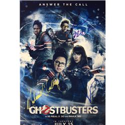 Ghostbusters 2016 Signed Photo