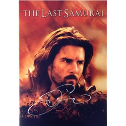 Last Samurai Tom Cruise Signed Photo