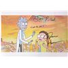 Image 1 : Rick n Morty Justin Roiland Signed Photo
