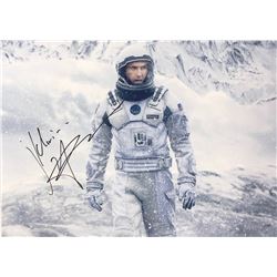 Interstellar Matthew McConaughey Signed Photo