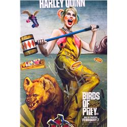 Bird of Prey Margot Robbie Signed Photo