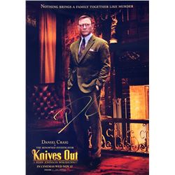 Knives Out Daniel Craig Signed Photo