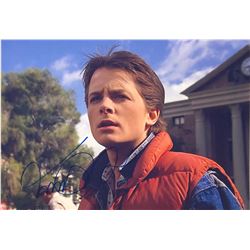 Back to Future Michael J. Fox Signed Photo