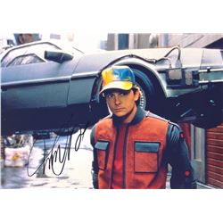 Back to Future Michael J. Fox Signed Photo