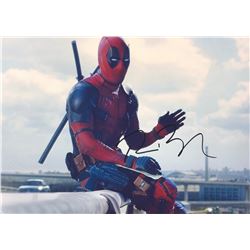Deadpool Ryan Reynolds Signed Photo