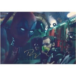 Deadpool Ryan Reynolds Signed Photo