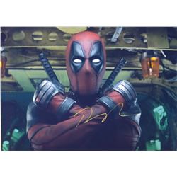 Deadpool Ryan Reynolds Signed Photo