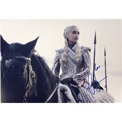 Game of Thrones Emilia Clarke Signed Photo