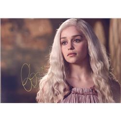 Game of Thrones Emilia Clarke Signed Photo