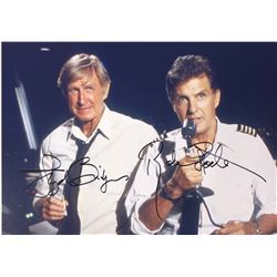 Airplane Robert Stack Signed Photo