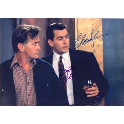 Wall Street Charlie Sheen Signed Photo