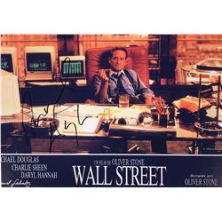 Wall Street Michael Douglas Signed Photo