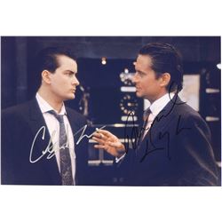 Wall Street Michael Douglas Signed Photo