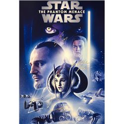 Star Wars Phantom Menace Signed Photo