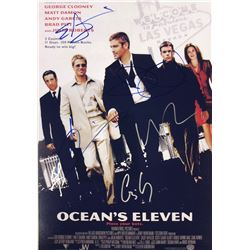 Ocean 11 George Clooney Signed Photo