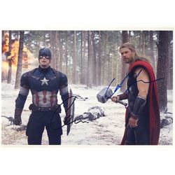 Avengers Chris Evans Signed Photo