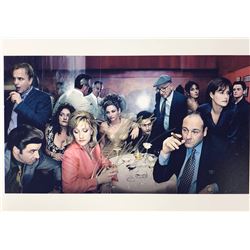 Sopranos James Gandolfini Signed Photo
