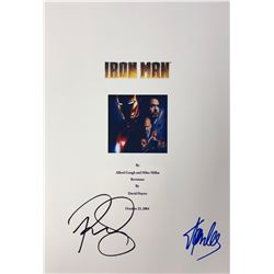 Iron Man Stan Lee Signed Script Cover
