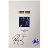 Image 1 : Iron Man Stan Lee Signed Script Cover