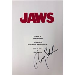 Jaws Roy Scheider Signed Script Cover