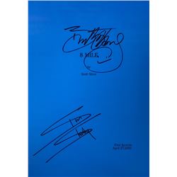 8 Mile Eminem Signed Script Cover