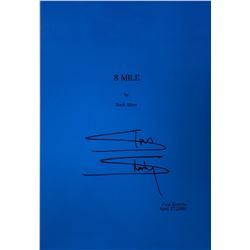 8 Mile Eminem Signed Script Cover