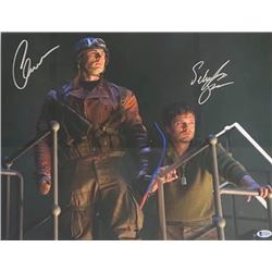 Michael J Fox, Christopher Lloyd Autographed Signed Photo