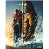 Image 1 : Jason Momoa Amber Heard Autographed Signed Photo