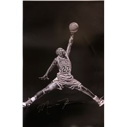 Michael Jordan Signed Poster